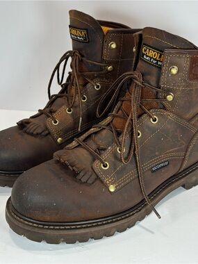 Carolina Men's 28 Series 8" Composite Toe Work Boot Brown 12 D Waterproof